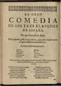 Los tres blasones de España | Biblioteca Virtual Miguel de Cervantes