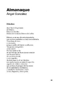 Almanaque | Biblioteca Virtual Miguel de Cervantes