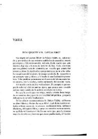 Don Quijote y el capitán Ribot / Luisa Balanzat | Biblioteca Virtual Miguel de Cervantes