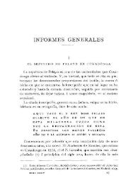 El sepulcro de Pelayo en Covadonga / Julio Puyol | Biblioteca Virtual Miguel de Cervantes