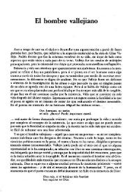 El hombre vallejiano / Miguel Manrique | Biblioteca Virtual Miguel de Cervantes