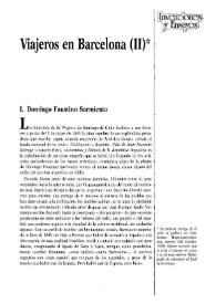 Viajeros en Barcelona (II) / Adolfo Sotelo Vázquez | Biblioteca Virtual Miguel de Cervantes