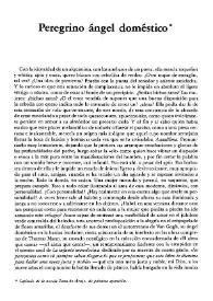 Peregrino ángel doméstico / Liliana Heker | Biblioteca Virtual Miguel de Cervantes