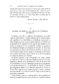 Ricardo de Orueta. "La escultura funeraria en España" / Elías Tormo | Biblioteca Virtual Miguel de Cervantes