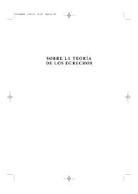 ¿Derechos humanos sin metafísica? / Robert Alexy | Biblioteca Virtual Miguel de Cervantes