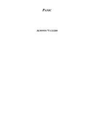 Panic | Biblioteca Virtual Miguel de Cervantes