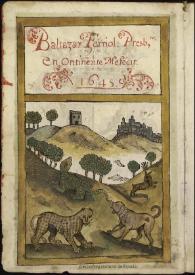 Cancionero musical de Onteniente / recopilado por Baltasar Ferriol, presbítero en Onteniente | Biblioteca Virtual Miguel de Cervantes