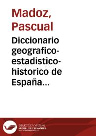Diccionario geografico-estadistico-historico de España y sus posesiones de ultramar / por Pascual Madoz; tomo III, [Arra-Barcelona] | Biblioteca Virtual Miguel de Cervantes