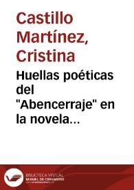 Huellas poéticas del "Abencerraje" en la novela pastoril "La enamorada Elisea" de Jerónimo de Covarrubias / Cristina Castillo Martínez | Biblioteca Virtual Miguel de Cervantes
