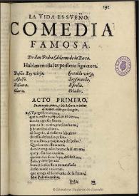 La vida es sueño / Pedro Calderón de la Barca; edición de Evangelina Rodríguez Cuadros | Biblioteca Virtual Miguel de Cervantes