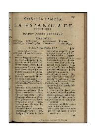 La española de Florencia / de don Pedro Calderon | Biblioteca Virtual Miguel de Cervantes