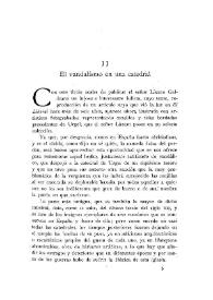 El vandalismo en una catedral / Julio Puyol | Biblioteca Virtual Miguel de Cervantes