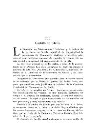 Castillo de Utrera / El Duque de Alba | Biblioteca Virtual Miguel de Cervantes