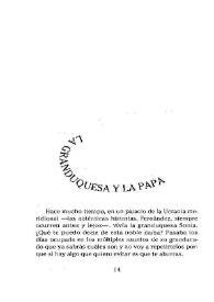 La gran duquesa y la papa / Ema Wolf | Biblioteca Virtual Miguel de Cervantes