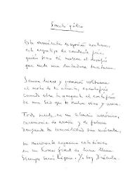 Soneto gótico / Julio Cortázar | Biblioteca Virtual Miguel de Cervantes