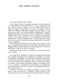 Una húmeda invasión / Ignacio Cobeta | Biblioteca Virtual Miguel de Cervantes