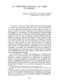 La "ejecucuón silenciosa" en "Libro de Manuel" / John Incledon | Biblioteca Virtual Miguel de Cervantes