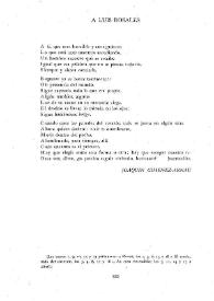 A Luis Rosales / Joaquín Giménez-Arnáu | Biblioteca Virtual Miguel de Cervantes