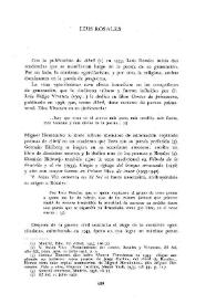 Luis Rosales / Alicia María Raffucci de Lockwood | Biblioteca Virtual Miguel de Cervantes