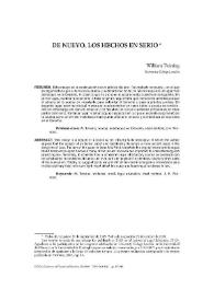 De nuevo, los hechos en serio / William Twining | Biblioteca Virtual Miguel de Cervantes