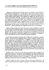 La inteligencia de los niños madura pronto / por Karoly Szakony | Biblioteca Virtual Miguel de Cervantes