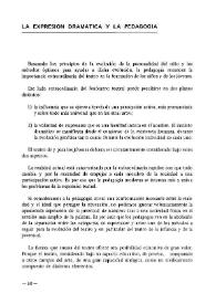 La expresión dramática y la pedagogía / por Ladislawa Horzelska Bobrowska | Biblioteca Virtual Miguel de Cervantes