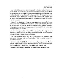 Boletín Informativo de la Asociación Española de Teatro para la Infancia y la Juventud, núm. 2. Editorial | Biblioteca Virtual Miguel de Cervantes