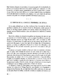 El edificio de la Audiencia Territorial de Sevilla | Biblioteca Virtual Miguel de Cervantes