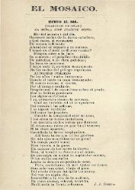 Himno al sol / traducido de Osian; J. J. Borda | Biblioteca Virtual Miguel de Cervantes