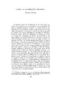 Sobre la Ilustración española / Carlos Rincón | Biblioteca Virtual Miguel de Cervantes