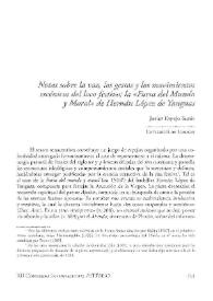 Notas sobre la voz, los gestos y los movimientos escénicos del loco festivo : la "Farsa del Mundo y Moral" de Hernán López de Yanguas / Javier Espejo Surós | Biblioteca Virtual Miguel de Cervantes
