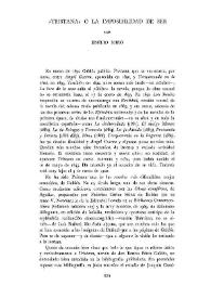 "Tristana" o La imposibilidad de ser / por Emilio Miró | Biblioteca Virtual Miguel de Cervantes