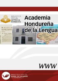 Academia Hondureña de la Lengua | Biblioteca Virtual Miguel de Cervantes