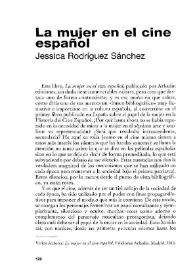 La mujer en el cine español [Reseña] / Jessica Rodríguez Sánchez | Biblioteca Virtual Miguel de Cervantes