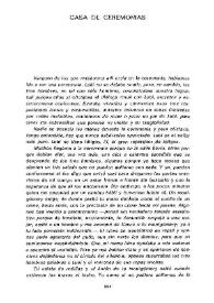 Casa de ceremonias / Cristina Grisolía | Biblioteca Virtual Miguel de Cervantes