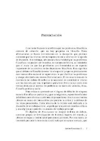 Presentación. Sección I: Discusión [Discusiones, núm. 10 (2011)] | Biblioteca Virtual Miguel de Cervantes