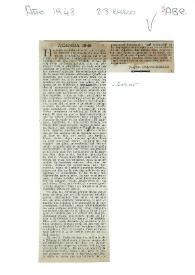 Agenda 1948 / Joaquín Calvo-Sotelo | Biblioteca Virtual Miguel de Cervantes