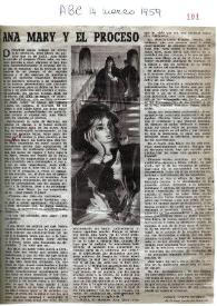 Ana Mary y el proceso / Joaquín Calvo-Sotelo | Biblioteca Virtual Miguel de Cervantes