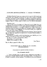 "Conjuntos histórico-artísticos" y "Parajes pintorescos" | Biblioteca Virtual Miguel de Cervantes