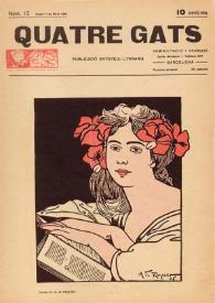 Quatre gats. Publicació artística-literària. Núm. 13 Dijous 11 de maig, 1899 | Biblioteca Virtual Miguel de Cervantes