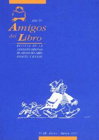 Amigos del libro. Año XV, núm. 35, enero-marzo 1997 | Biblioteca Virtual Miguel de Cervantes