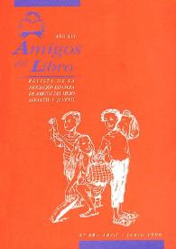 Amigos del libro. Año XVI, núm. 40, abril-junio 1998 | Biblioteca Virtual Miguel de Cervantes