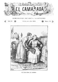 El Camarada: semanario infantil ilustrado. Año II, núm. 32, 9 de junio de 1888 | Biblioteca Virtual Miguel de Cervantes
