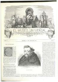 El museo universal. Núm. 7, Madrid 15 de abril de 1857, Año I | Biblioteca Virtual Miguel de Cervantes