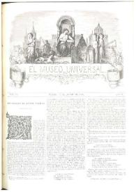 El museo universal. Núm. 15, Madrid 15 de agosto de 1858, Año II | Biblioteca Virtual Miguel de Cervantes