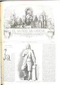 El museo universal. Núm. 16, Madrid 30 de agosto de 1858, Año II | Biblioteca Virtual Miguel de Cervantes