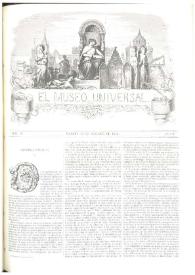 El museo universal. Núm. 19, Madrid 15 de octubre de 1858, Año II | Biblioteca Virtual Miguel de Cervantes