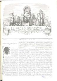 El museo universal. Núm. 20, Madrid 30 de octubre de 1858, Año II | Biblioteca Virtual Miguel de Cervantes