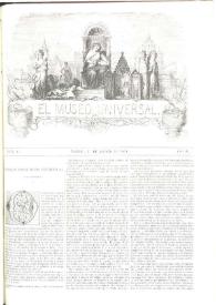 El museo universal. Núm. 15, Madrid 1º de agosto de 1859, Año III | Biblioteca Virtual Miguel de Cervantes
