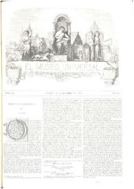 El museo universal. Núm. 20, Madrid 15 de octubre de 1859, Año III | Biblioteca Virtual Miguel de Cervantes